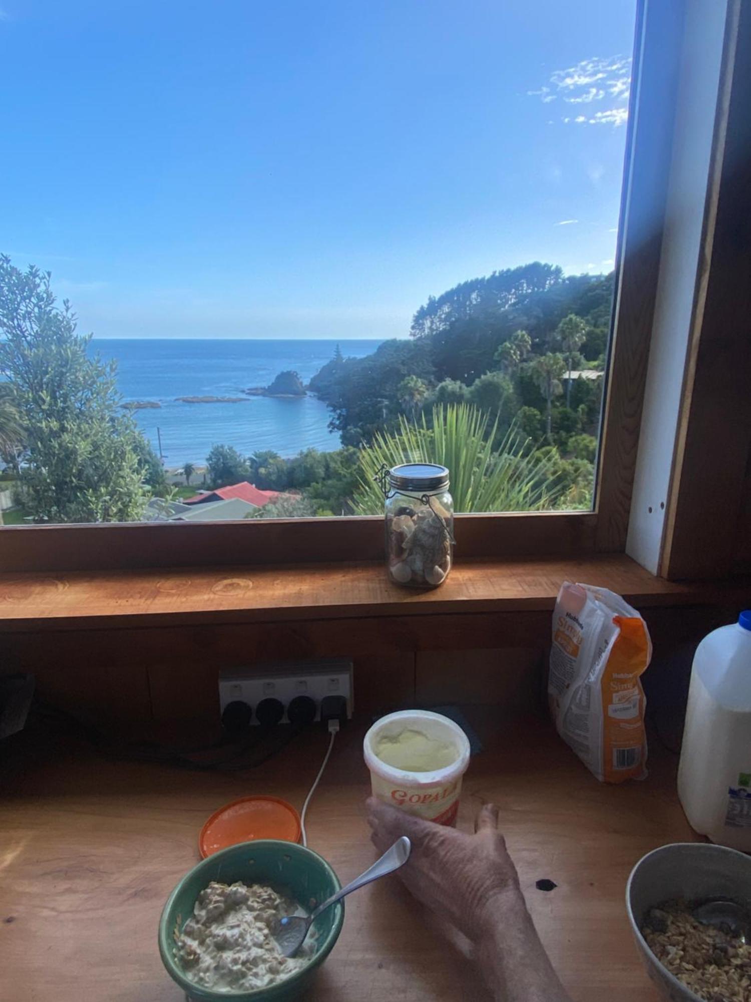Kereru Cabin - Spectacular Seaviews, Rustic, Glamping Eco Adventure Palm Beach 외부 사진